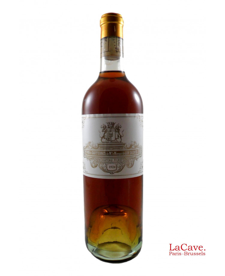 Château Filhot 1924 - Reconditionnée au Château Château Filhot 1924 - Reconditionnée au Château