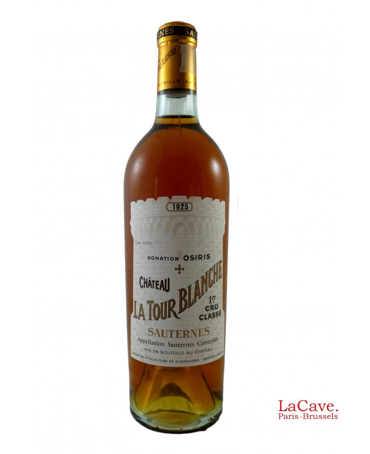 Château La Tour Blanche 1925 - Reconditionnée au Château Château La Tour Blanche 1925 - Reconditionnée au Château